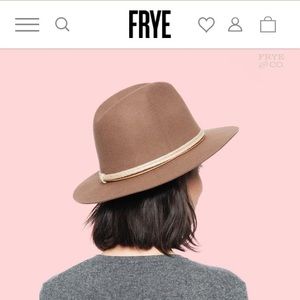 Frye Tall Crown Fedora